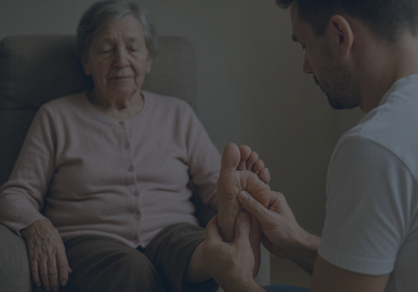 Le massage des pieds soulage les douleurs liées à la marche et à la station debout en relaxant les muscles et les articulations chez les personnes âgées.